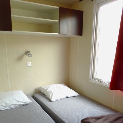Stacaravan 5 personen - 2 kamers categorie 1-OLD