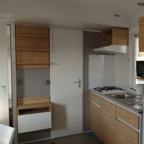 Stacaravan 6 personen - 3 slaapkamers, 31m2 categorie 3