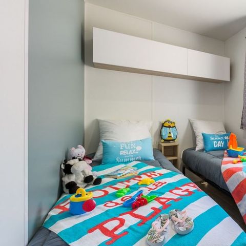 Stacaravan 4 personen - Stacaravan Confort+ 4personnes 2kamers 2SDB 34m²