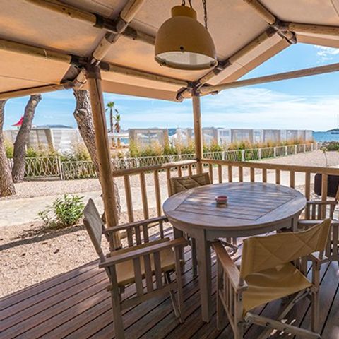 Safaritent 5 personen - Safari | 2 Slaapkamers | 4/5 Pers | 1 Badkamer | Airconditioning