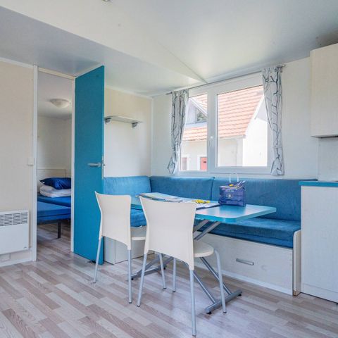 Stacaravan 6 personen - Mobile-home | Comfort | 3 Slaapkamers | 6 Pers. | Verhoogd terras | Airconditioning