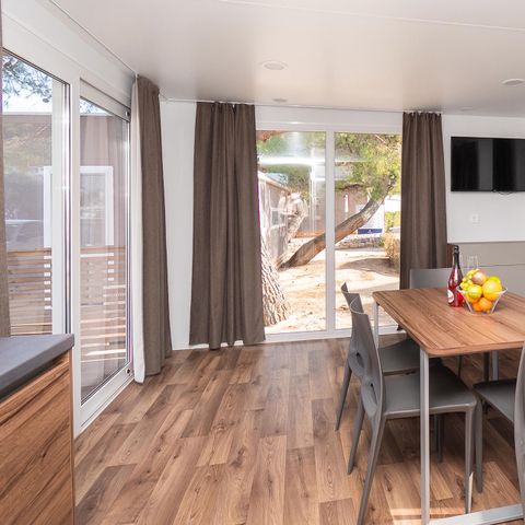 Stacaravan 6 personen - Familie Luxe Stacaravan 6+1