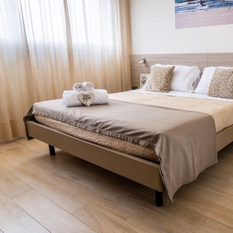 Appartement 4 personen - 2 slaapkamers + overdekt terras