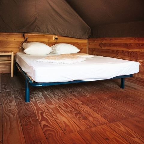 Glampingtent 4 personen - Amazonehut (zonder sanitair)