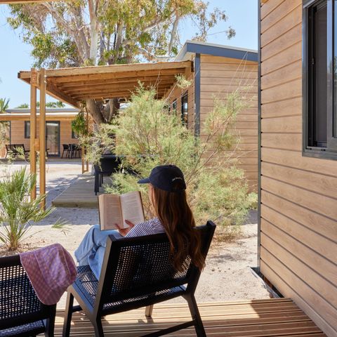 Stacaravan 2 personen - Premium Ebre