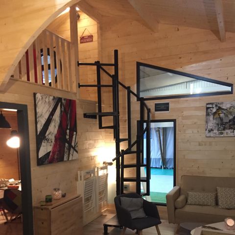 Chalet 6/8 personen - LUXE - DUPLEX 3bed - 35m2