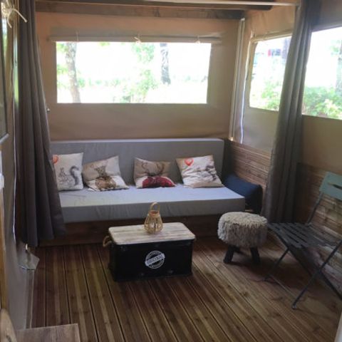 LODGE 4 personen - LODGE CONFORT AVENTURE 2 slaapkamers 4/5pers - 25m2