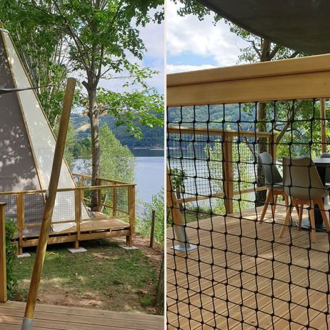 Uniek 5 personen - TIPI HOME 3bed 5pers - zonder badkamer - 34m2