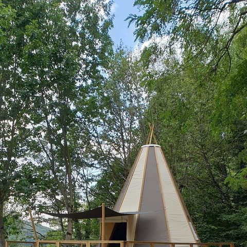 Uniek 5 personen - TIPI HOME 3bed 5pers - zonder badkamer - 34m2