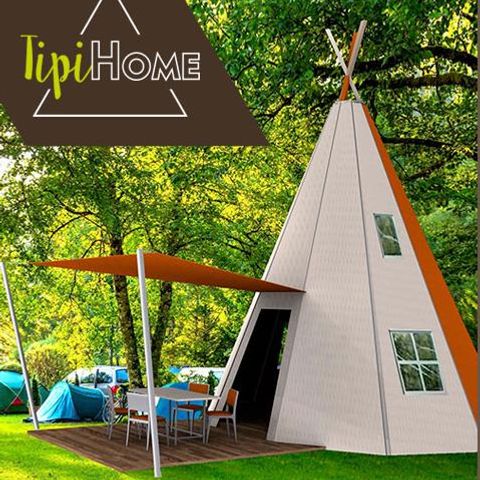 Accommodatie 5 personen - TIPI - HOME 3bed - Zonder badkamer - 34m2