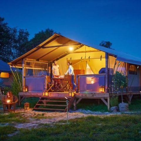 LODGE 5 personen - LODGE COMFORT LAUSSAC 2 slaapkamers 4/5pers - 22m2