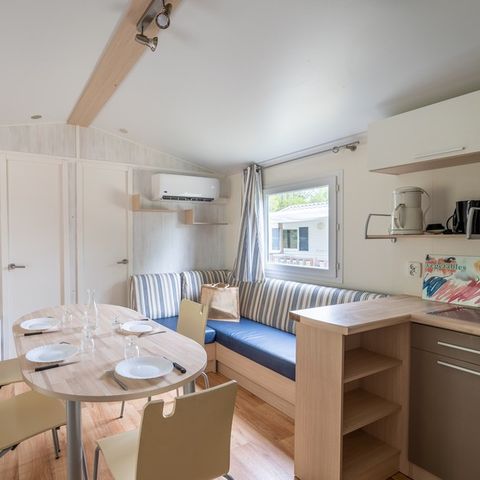 Stacaravan 6 personen - Ciela Confort - 3 slaapkamers