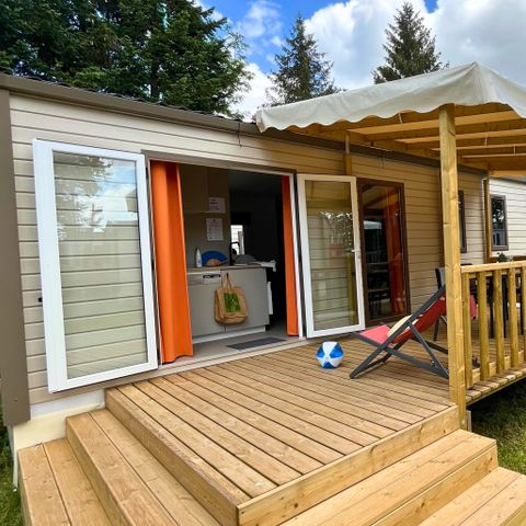 Stacaravan 4 personen - Mobil-home Select TV LV Clim Plancha - 2 slaapkamers - 4 pers.