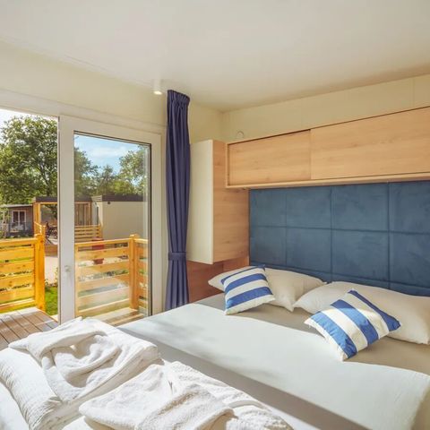 Stacaravan 7 personen - Comfort Plus 3 slaapkamers 2 badkamers Relax Premium zone
