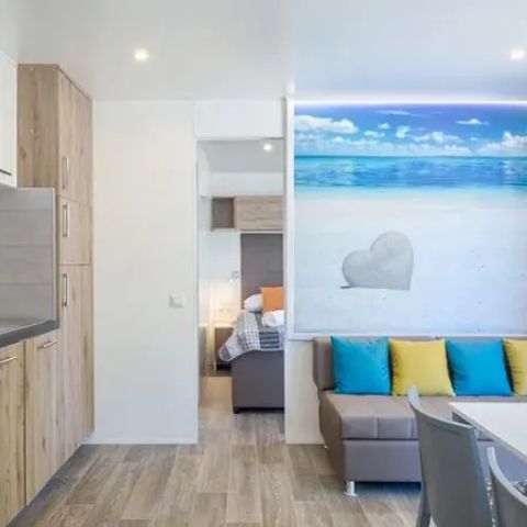 Stacaravan 5 personen - Premium 2 slaapkamers 2 badkamers