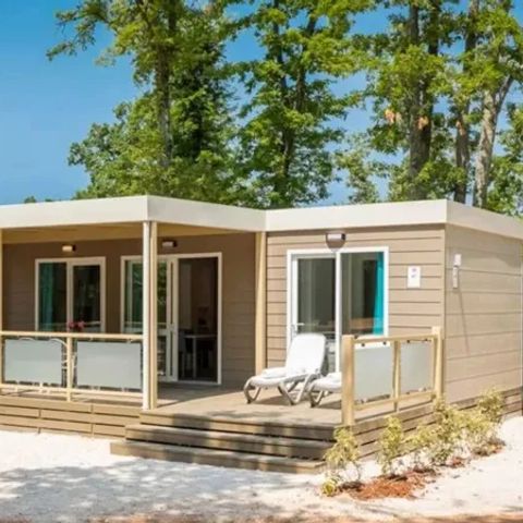 Stacaravan 5 personen - Premium 2 slaapkamers 2 badkamers