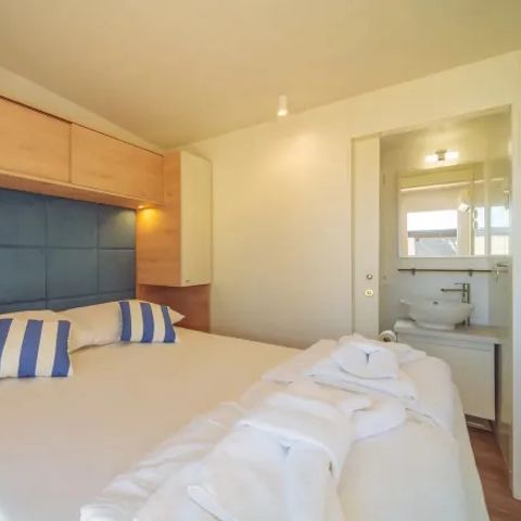 Stacaravan 6 personen - Comfort 2 slaapkamers 2 badkamers Relax Premium zone