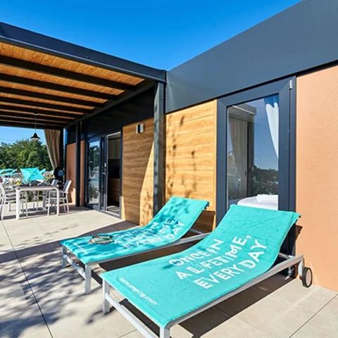 Stacaravan 4 personen - Luxe stacaravan Canova Bay