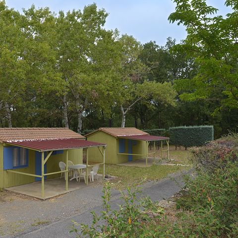 Chalet 4 personen - zonder sanitaire voorzieningen