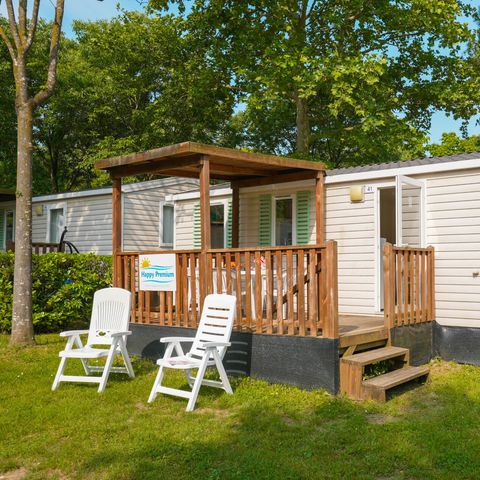 Stacaravan 6 personen - PREMIUM