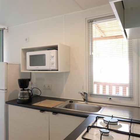 Stacaravan 6 personen - PREMIUM