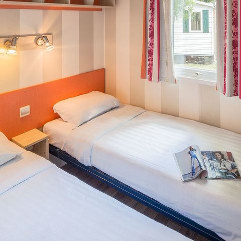 Stacaravan 6 personen - Comfort 3 slaapkamers