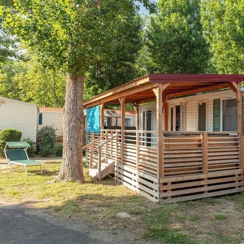 Stacaravan 6 personen - Comfort 3 slaapkamers Lounge