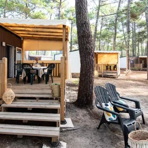 Stacaravan 6 personen - Cottage 4 Kamers 6 Personen Airconditioning + TV