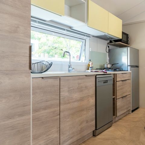 Stacaravan 4 personen - Olbia CONFORT airconditioning - voetgangersgebied