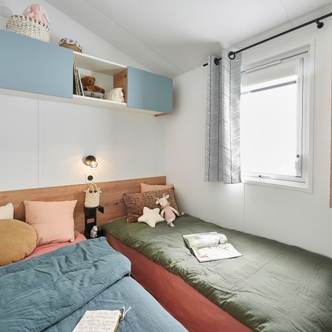 Stacaravan 6 personen - Toscane COMFORT Airconditioning.