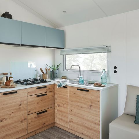 Stacaravan 6 personen - Toscane COMFORT Airconditioning.