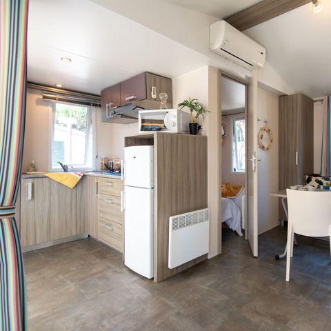 Stacaravan 4 personen - Riviera STANDARD Airconditioning.