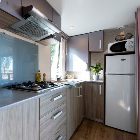Stacaravan 4 personen - 4p - Soléo CLASSIC cottage met airconditioning