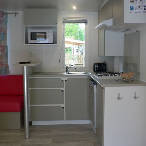 Stacaravan 6 personen - Premium TV 3 slaapkamers 31M2