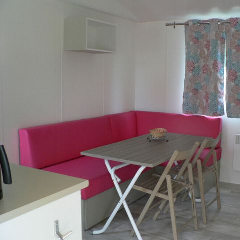 Stacaravan 4 personen - Comfort + TV 2 slaapkamers 26M2