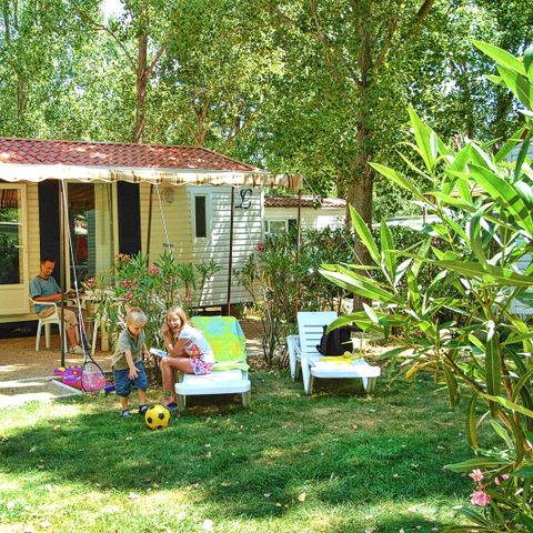 Stacaravan 6 personen - MEXICO - 2 slaapkamers - ZATERDAG