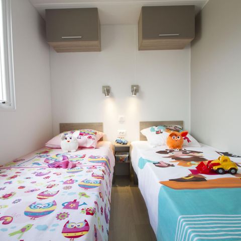 Stacaravan 6 personen - MEXICO - 2 slaapkamers - ZATERDAG