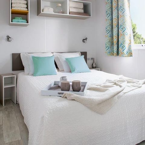 Stacaravan 4 personen - CANCUN - 2 Slaapkamers - ZONDAG