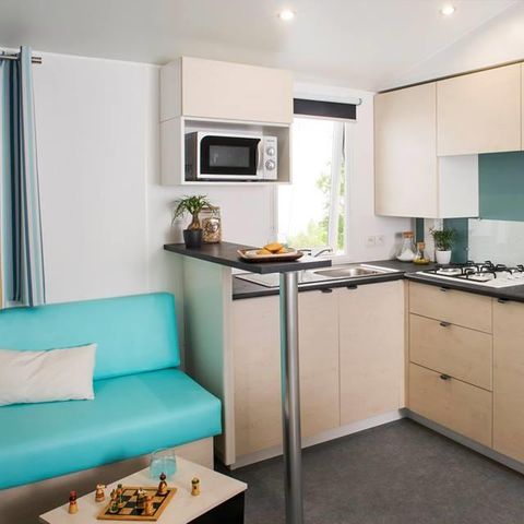 Stacaravan 4 personen - TAMPICO - 2 Slaapkamers - ZONDAG