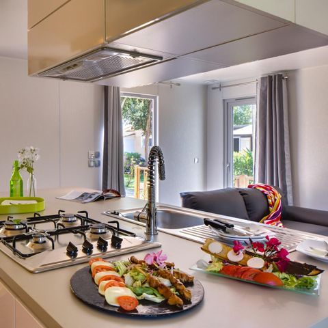 Stacaravan 4 personen - HACIENDA - 2 Slaapkamers - ZONDAG