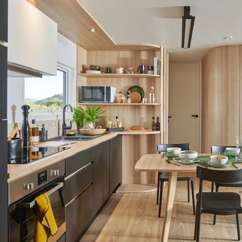 Stacaravan 4 personen - TULUM, LUXE - 2 Slaapkamers - ZATERDAG