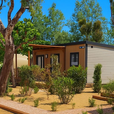 Stacaravan 4 personen - PLAYA, LUXE - 2 Slaapkamers - ZONDAG