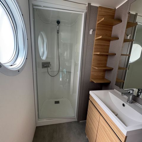 Stacaravan 6 personen - YUCATAN - 3 slaapkamers - TV - CLIM - PLANCHA