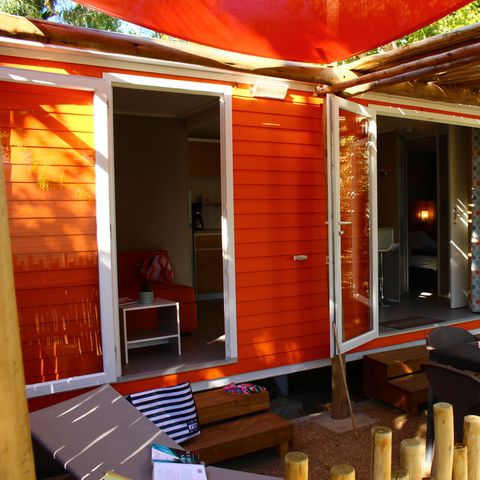 Stacaravan 6 personen - YUCATAN - 2 slaapkamers - ZATERDAG