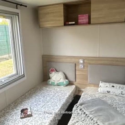 Stacaravan 6 personen - Sérénité 2ch 6p Premium airconditioning