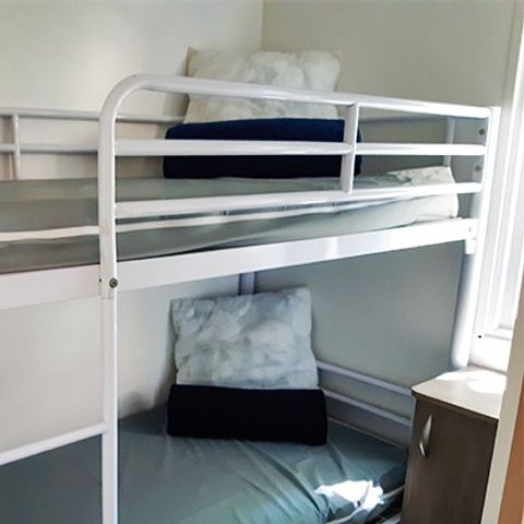 Stacaravan 4 personen - Comfort | 2 Slaapkamers | 4 Pers. | Verhoogd terras