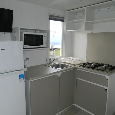 Stacaravan 6 personen - COMFORT - TV