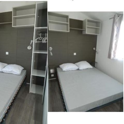 Stacaravan 8 personen - Comfort-stacaravan 36 m² (4 slaapkamers) + terras, 8 personen