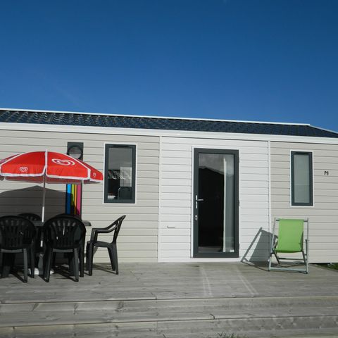 Stacaravan 6 personen - COMFORT+ 25 tot 36 m²