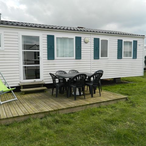 Stacaravan 8 personen - STANDAARD 28 tot 30m².